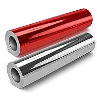 VViViD DECO65 Chrome Gloss Bundle Craft Vinyl 2 Rolls of 7ft x 11.8