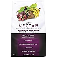 Syntrax Nectar Whey Protein Isolate, Wild Grape, 2 Pound…