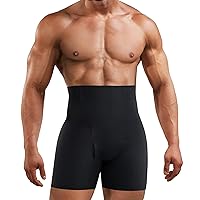 Men’s Shapewear Tummy Control Shorts Slimming Body Shaper High Waist Compression Boxers Briefs