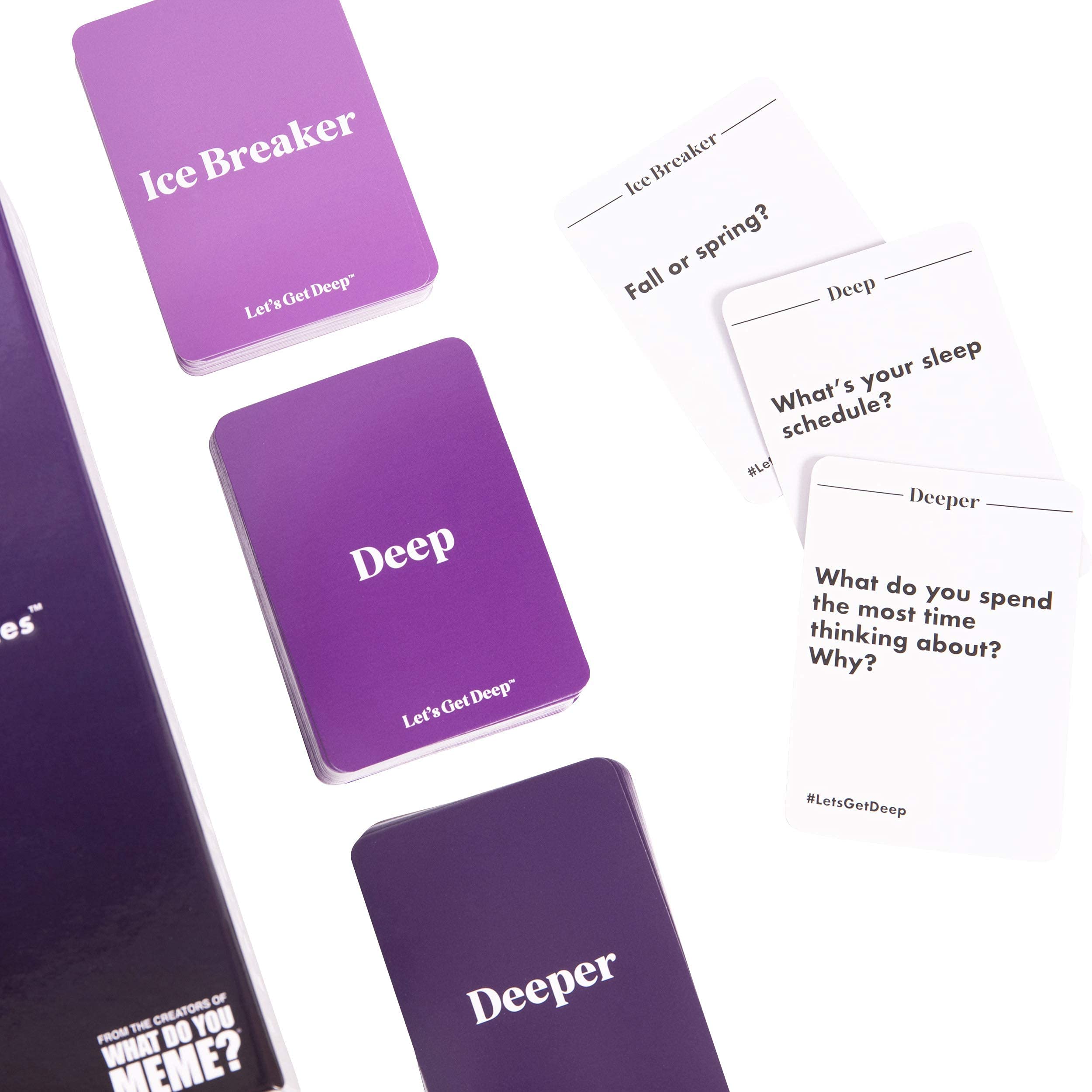 Let's Get Deep - Conversation Cards for Couples - Love Language Card Game by What Do You Meme?