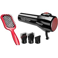 RED by KISS Handleless Ceramic Tourmaline Hair Dryer and Dry Vent Hair Brush