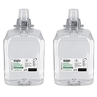 GOJO Green Certified Foam Hand Cleaner, 2000 mL Foam Hand Soap Refill for GOJO FMX-20 Push-Style Dispenser (Pack of 2) - 5265-02