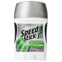 Speed Stick by Mennen Antiperspirant/Deodorant, Fresh Scent 1.8 oz (Pack of 2)