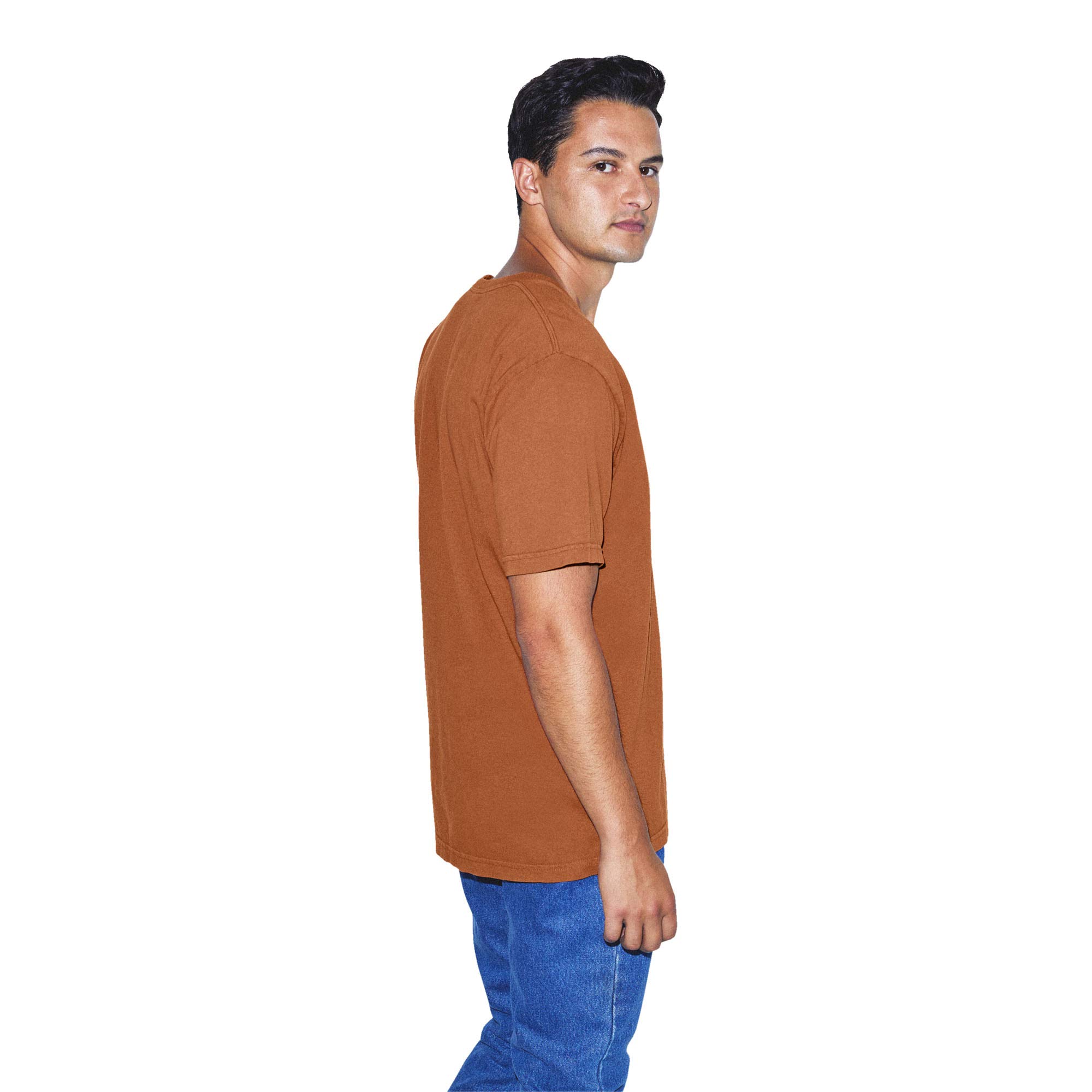 American Apparel Men's Heavy Jersey Box Short Sleeve T-Shirt