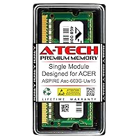 A-Tech 4GB RAM for ACER Aspire AXC-603G-UW15 | DDR3 1333MHz SODIMM PC3-10600 204-Pin Non-ECC Memory Upgrade Module
