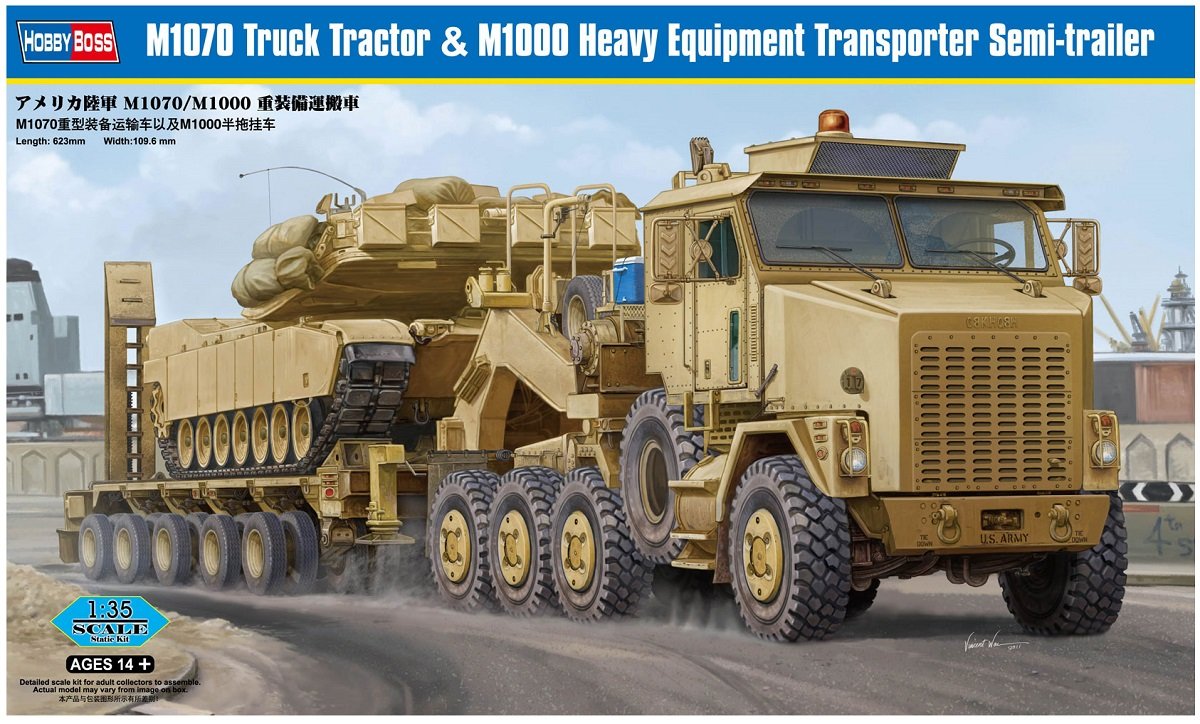 Mua Hobby Boss M1070/M1000 HETS Vehicle Model Building Kit trên Amazon Mỹ  chính hãng 2023 | Fado