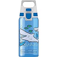 SIGG - Kids Water Bottle for School, Sports - VIVA ONE - Made in Germany - Dishwasher Safe - Carbonated Drinks - 17 Oz