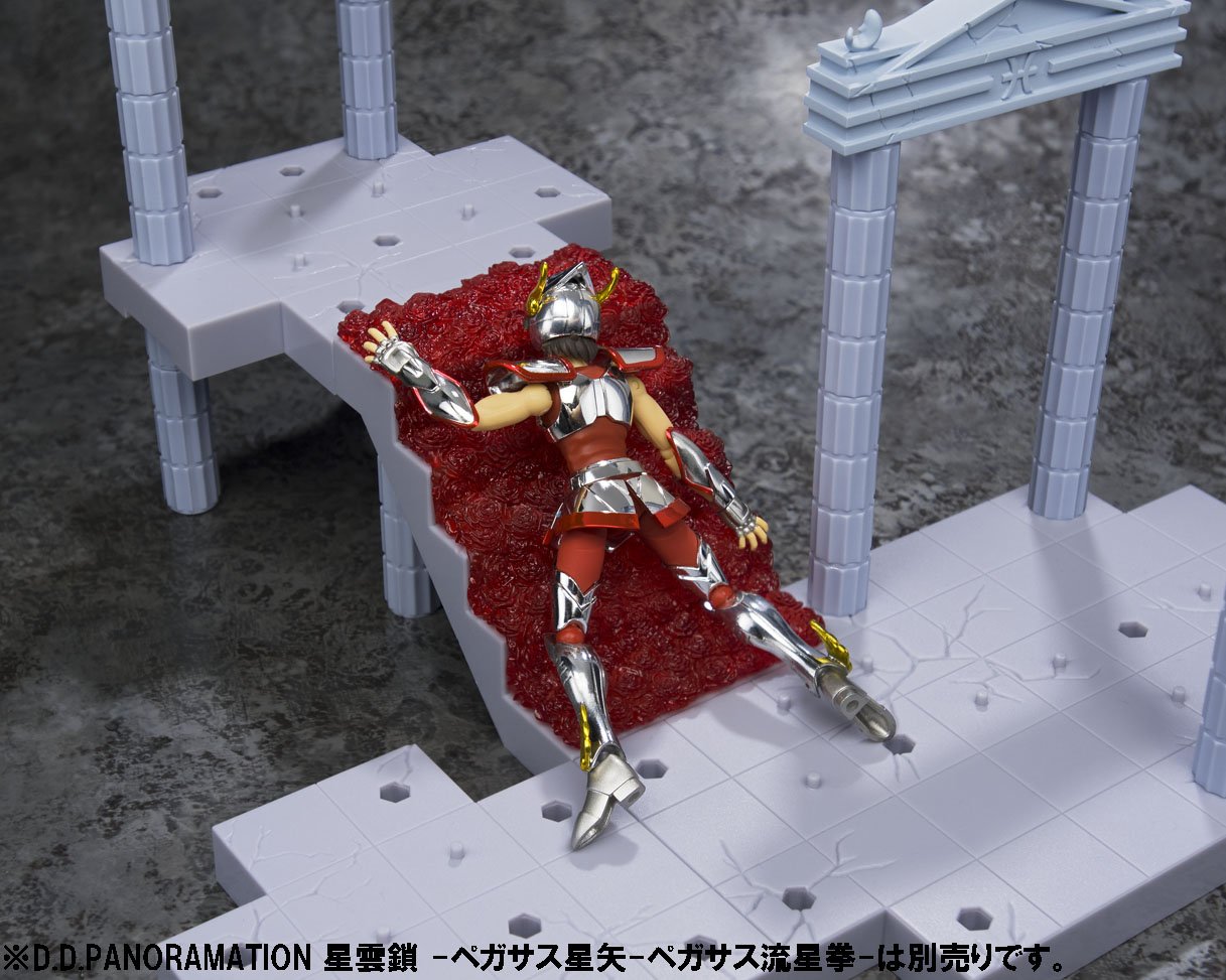 TAMASHII NATIONS Bandai D.D.Panoramation Blooming Roses in The Palace of Twin Fish Pisces Aphrodite Saint Seiya Action Figure