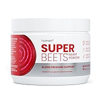 SuperBeets Beetroot Powder - Nitric Oxide Boost for Blood Pressure, Circulation & Heart Health Support - Non-GMO Superfood Supplement - Black Cherry Flavor, 30 Servings