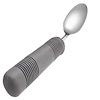 Rehabilitation Advantage Weighted Tablespoon with Wide Rubber Handle