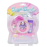 by Horizon Group USA, Design & Decorate Your Own Kawaii Themed Fizzing Bomb. Fizz in Bowl to Revel Hidden Surprise Gift. Embellish with Glitter, Confetti, Sprinkles & More, Purple Kawaii
