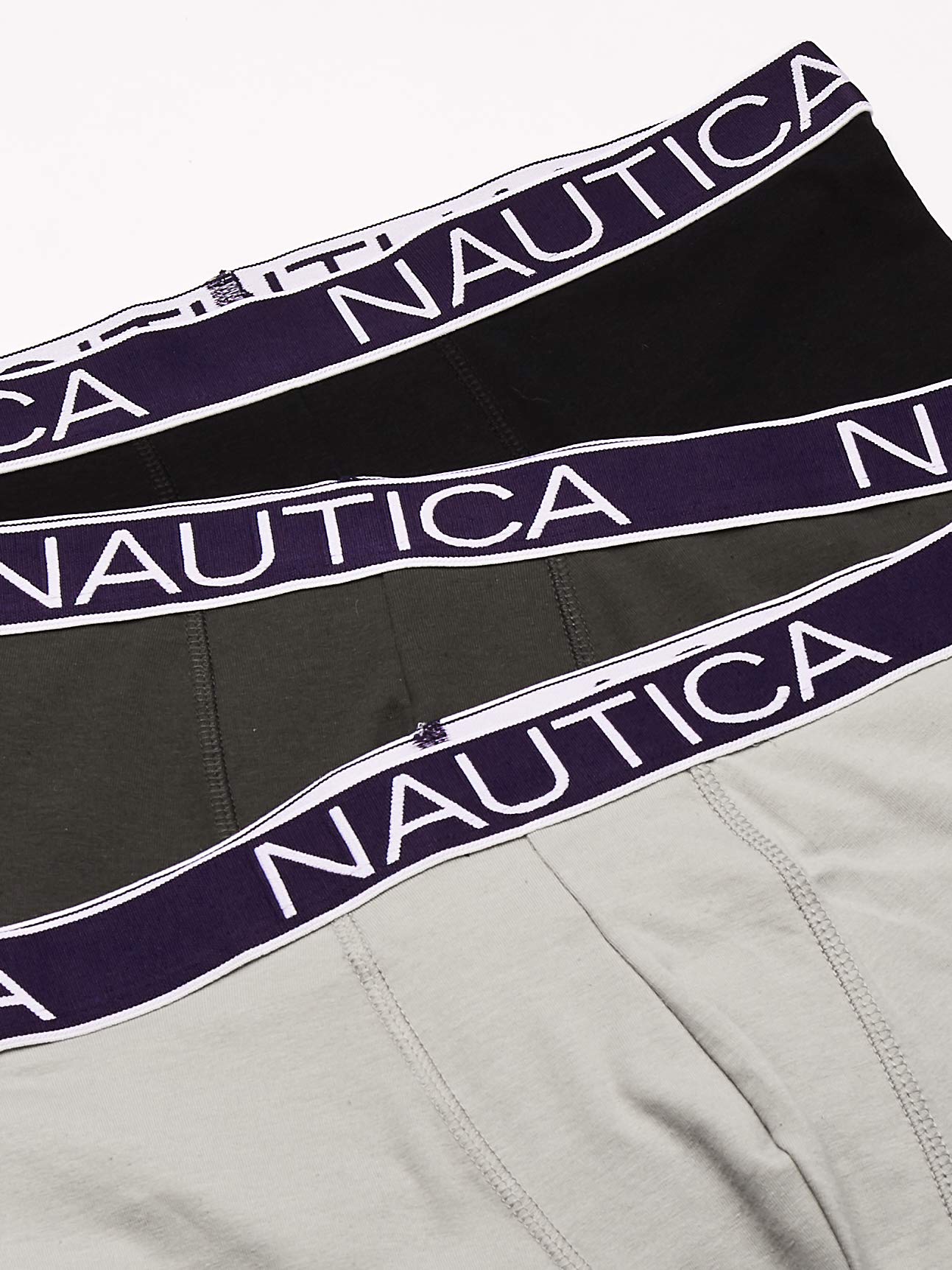 Nautica Men's 3-Pack Classic Underwear Cotton Stretch Boxer Brief