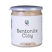 Bentonite Clay Powder 16 oz | 100% Pure Clay For Face Mask & Soap Making | By Yogi's Gift®