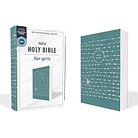 NIV, Holy Bible for Girls, Soft Touch Edition, Leathersoft, Teal, Comfort Print NIV, Holy Bible for Girls, Soft Touch Edition, Leathersoft, Teal, Comfort Print Imitation Leather