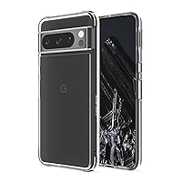 Case-Mate Google Pixel 8 Pro Case [6.7”, 2023] [12ft Drop Protection] [Wireless Charging] Signature Clear Phone Case for Google Pixel 8 Pro - Anti-Yellowing, Anti-Scratch, Shockproof Materials, Slim
