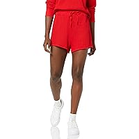 EleVen by Venus Williams Women's in Bloom Lounge Short, Candy Red, X-Small