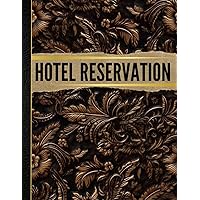 Hotel Reservation: Simple Log Guest Room Reservations Management, Organizer Of Booking Registry For Hotel, Boarding House or Hostel