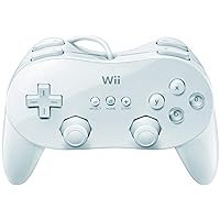 Wii Classic Controller Pro - White (Renewed)