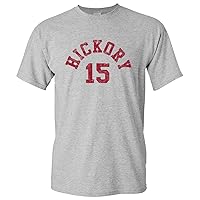 UGP Campus Apparel Hickory 15, Basketball T-Shirt - 2X-Large - Sport Grey