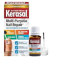 Kerasal Multi-Purpose Nail Repair, Nail Solution for Discolored and Damaged Nails, 0.43 fl oz
