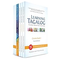 Learning Tagalog - Fluency Made Fast and Easy - Complete Course (7-Book Set) B&W + Free Audio Download
