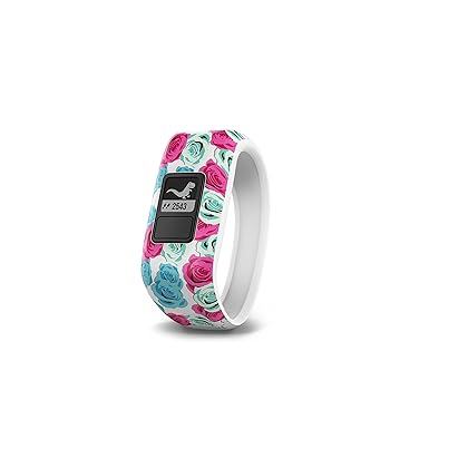 Garmin vivofit jr, Kids Fitness/Activity Tracker, 1-year Battery Life, Real Flower