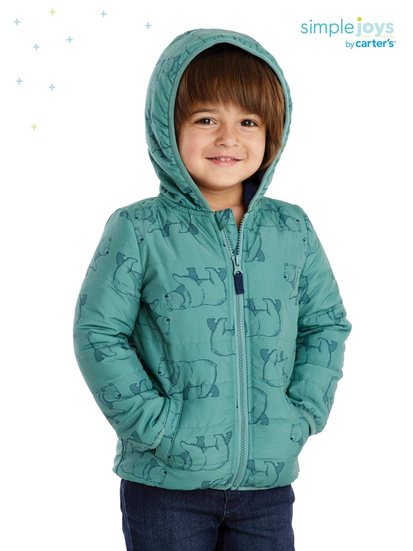 Simple Joys by Carter's Toddlers and Baby Boys' Puffer Jacket