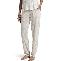 HUE Women's Knit Long Pajama Sleep Pant with Cuffs