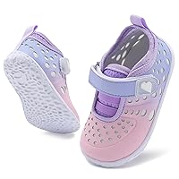 BARERUN Toddler Sneakers Toddler Barefoot Water Shoes Breathable Kids Water Shoes Slip On Quick Dry Auqa Shoes for Swim Beach Pool Surf Lightweight Girls Boys Walking Sneakers Indoor Outdoor