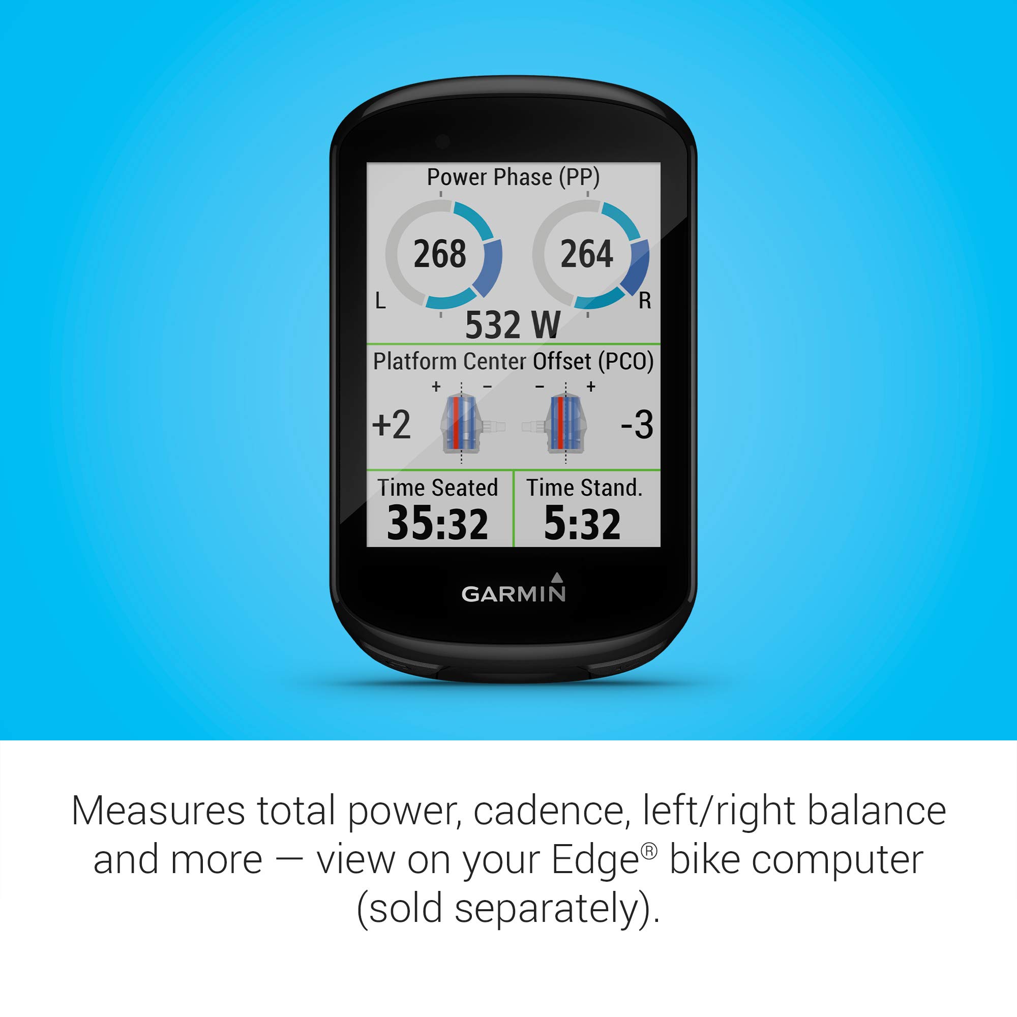 Garmin Rally RS200, Dual-sensing Power Meter, Compatible with SHIMANO SPD-SL Cleats,Black