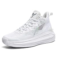 Unisex Basketball Shoes Fashion High Top Sneakers Indoor or Outdoor Training Match Shoes Outdoor Casual Sports Walking Shoes