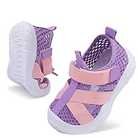 Scurtain Toddler Water Shoes Qucik Dry Girl Boy Beach Sandals Comfy Lightweight Barefoot Walking Shoes