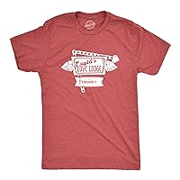 Mens Cupids Love Lodge T Shirt Funny Valentines Day Shirt for Men