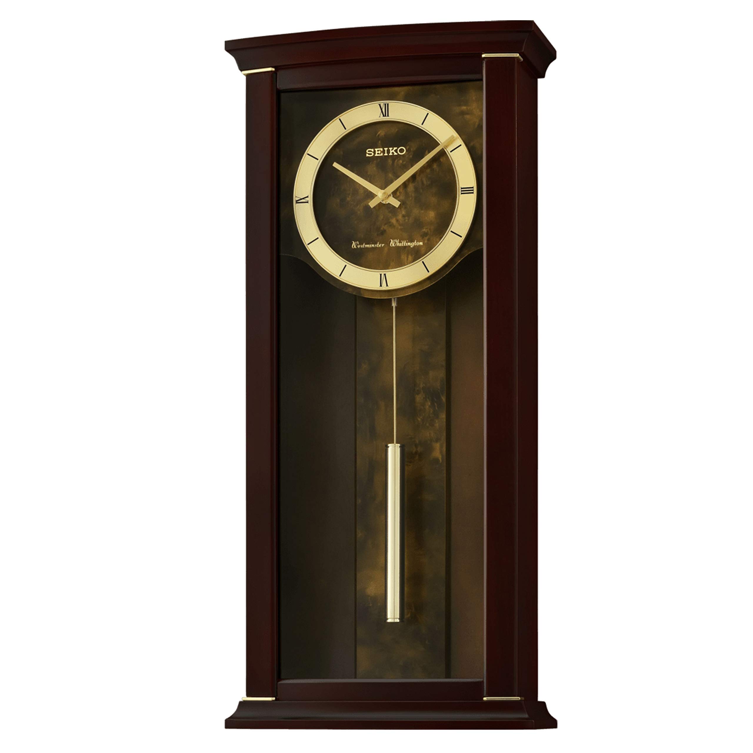 Mua Seiko Elegance & Modern Wall Clock with Pendulum and Chime trên Amazon  Mỹ chính hãng 2023 | Fado