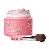 Australian Pink Clay Porefining Mask for Blackheads. Evens skin tone.
