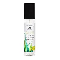 Organic Aloe Collection Hydrating Face and Body Spray (5oz), Fresh Cucumber Scent
