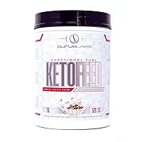 KETOFEED Protein Powder, 15 Servings (Butter Pecan)