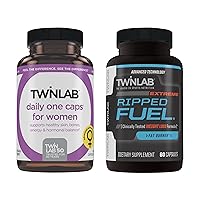 Women's Daily One 60 ct & Ripped Fuel Extreme - Energy Supplement to Support Weight Management & Muscle Health - 60 Capsules