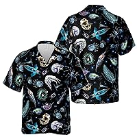 Funny Black Sea Animals Beach Vacation Gift Hawaiian Shirt S-5XL
