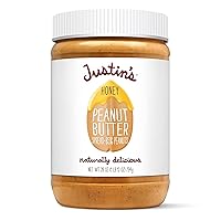 JUSTINS No Stir, Gluten-Free, Honey Peanut Butter, 28 oz Jar
