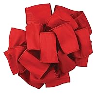 Offray Wired Edge Anisha Craft Ribbon, 4-Inch Wide by 10-Yard Spool, Red