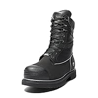 Timberland PRO Men's Gravel Pit Internal Met Guard 10 Inch Steel Safety Toe Puncture Resistant Insulated Waterproof Industrial Work Boot