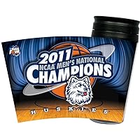 NCAA Connecticut Huskies 2011 National Champions Acrylic Tumbler with Wrap Insert