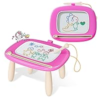 Kikidex Toddler Toys for 1 2 3 Years Old, Sturdy Magnetic Doodle Scribbler Board, Entertainment Toys for Kids, Reusable and no Mess, Educational Learning Toys Gifts for Birthday