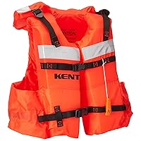 100400-200-004-16 Adult Type I Vest Style Life Jacket, Orange