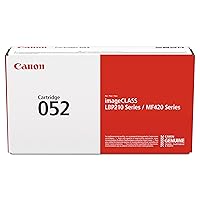 Canon Genuine Toner Cartridge 052 Black (2199C001), 1-Pack, for Canon imageCLASS MF429dw, MF426dw, MF424dw, LBP215dw, LBP214dw Laser Printers, 1 Size (Toner 052)