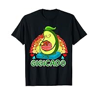 Gigicado Funny Gigi Avocado Fruits Vegan Expecting New Baby T-Shirt