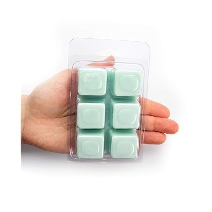 Fresh & Clean Wax Melts Variety Pack - Blue Moon, Iced Mint Lavender, Eucalyptus Spearmint - Formula 117 - 3 Highly Scented 3 Oz. Bars - Made With Natural Oils - Fresh & Clean Warmer Wax Cubes