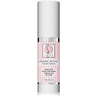 Organic Retinol Night Cream | V VERO Anti-Aging Natural Skin Care With Hyaluronic Acid | Hydrating Face Moisturizer