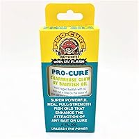 Pro-Cure Chartreuse Glow Uv Baitfish Oil, 2 Ounce